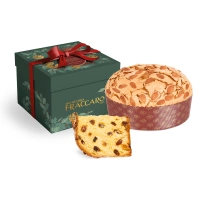 Włoska baba 'Panettone Antico z Migdałami' od Pasticceria Fraccaro 1000g