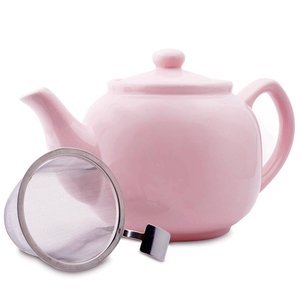 `Plint` Pink Teapot 1200ml with Strainer