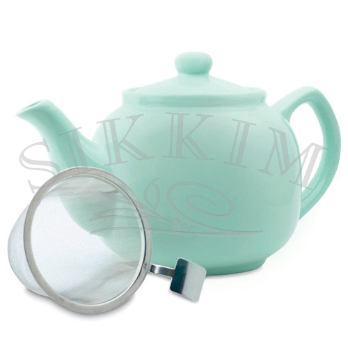 `Plint` Turquoise Teapot 1200ml with Strainer