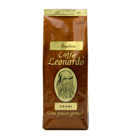 Kawa Leonardo 250g `Arabica` Grani Pełne Ziarno