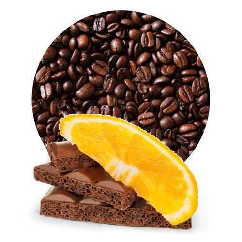 Coffee Flavored `Chocolate & Orange`