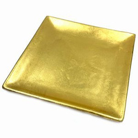 Talerz dekoracyjny ceramiczny  `Gold`