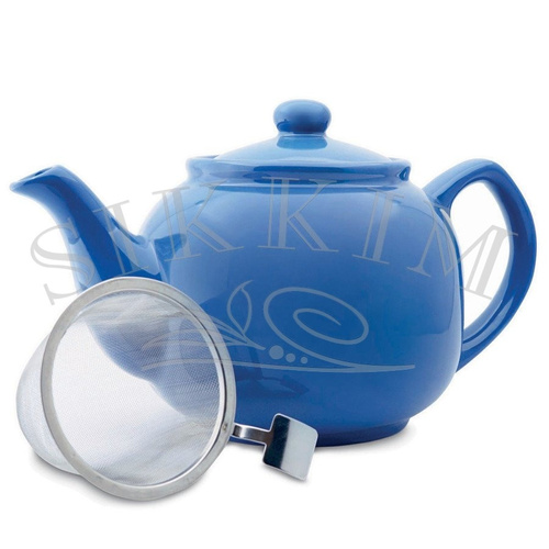 `Plint` Blue Teapot 1200ml with Strainer