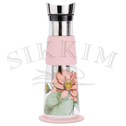 Karafka Szklana JM z zaparzaczem `Padma Rose` 1250ml