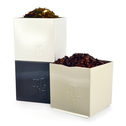 Puszka `Tea Trio` kwadratowa 250g