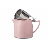 Porcelanowy czajnik 'Nabiya Pink' 650ml z zaparzaczem